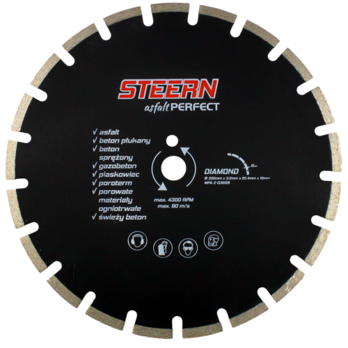 Tarcza diamentowa asfalt perfect 350mm.png