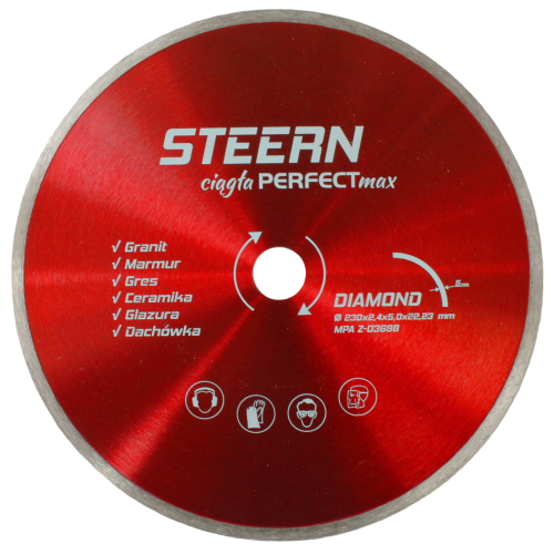 Tarcza diamentowa Ciągła Perfect MAX 230mm .png